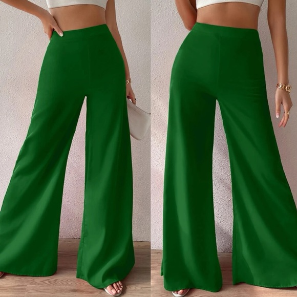 Comfy high waisted wide leg pants - Picture 14 of 16